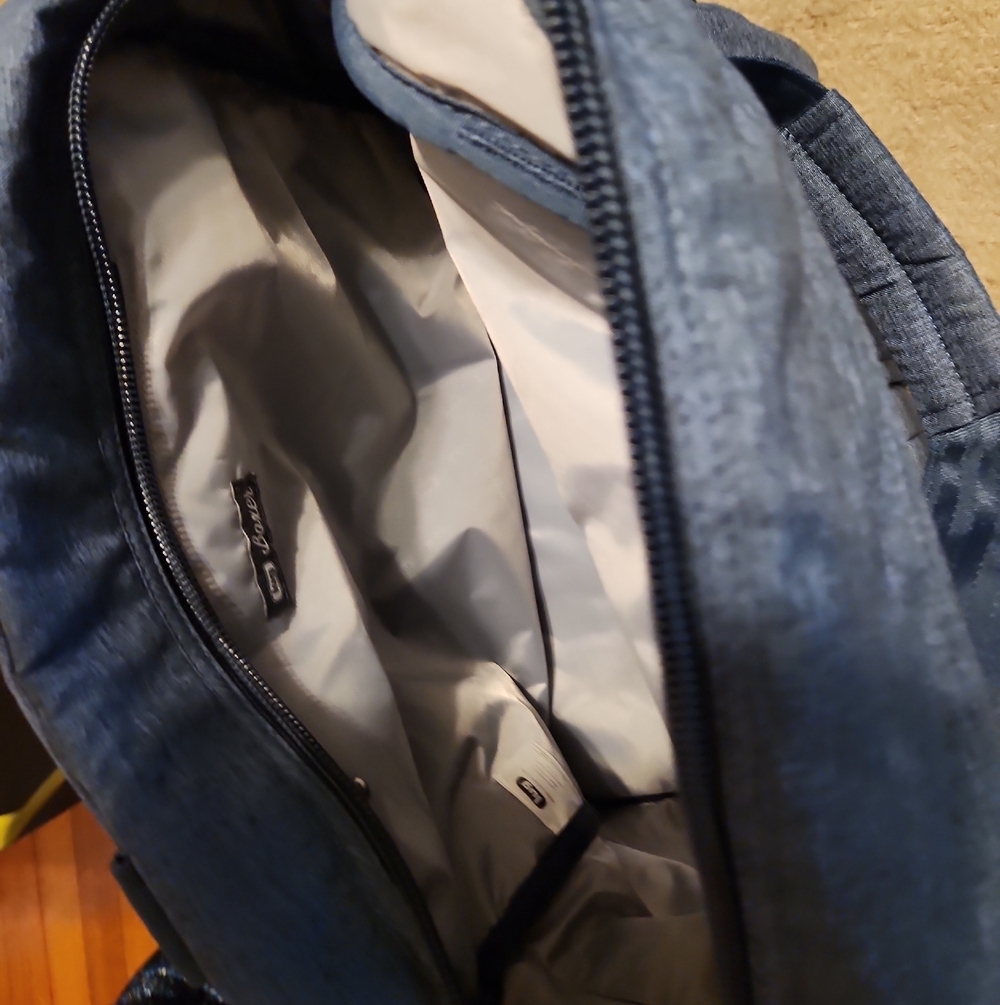 Lug Boxer Overnight/Weekender Bag (Heather Navy) - Picture 4 of 6